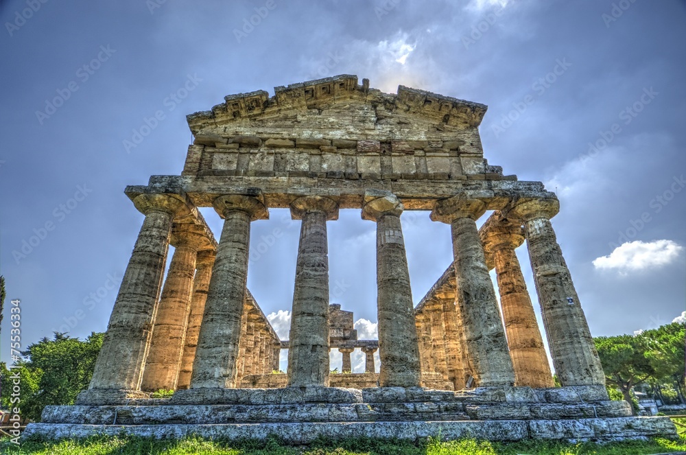 Fototapeta premium Temple of Athena in Paestum