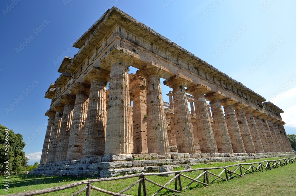 Temple of Poseidon in Paestum