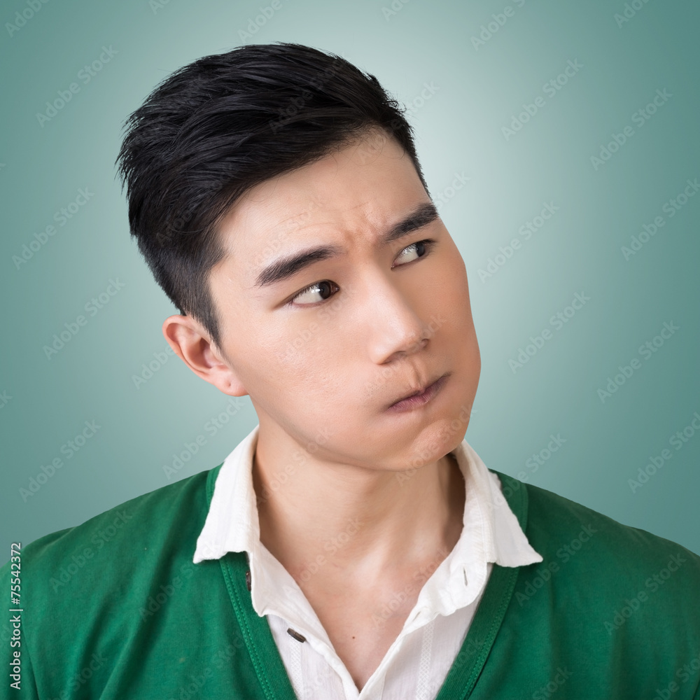 Fototapeta premium Funny facial expression