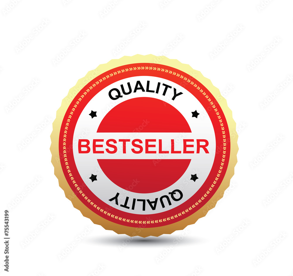 Obraz premium Bestseller label.