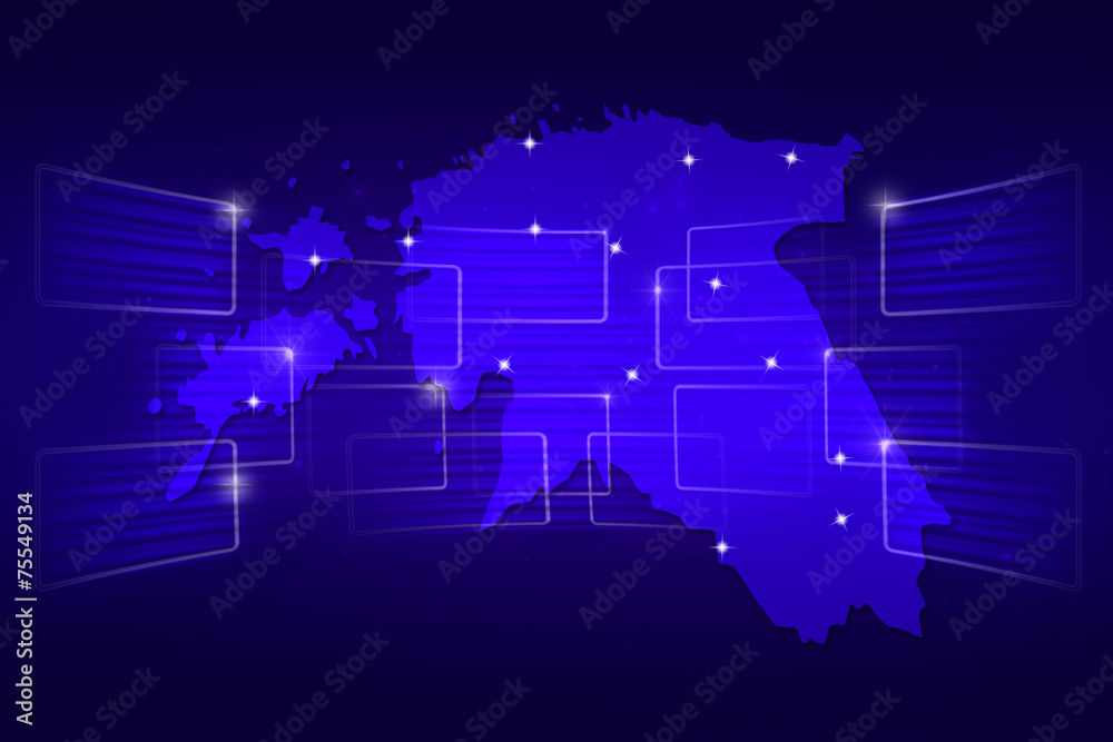 Estonia Map World map News Communication blue Estonia Map World map News Communication blue