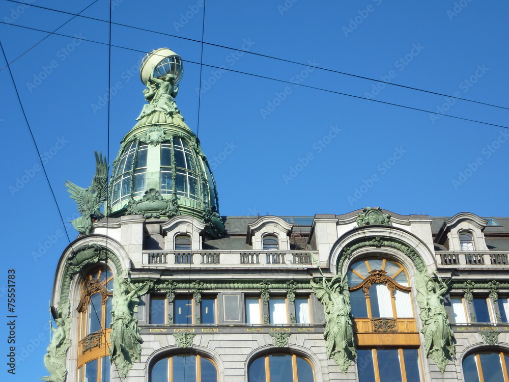 Fototapeta premium Building in Saint-Petersbourg