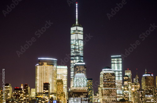 Night New York Skyline