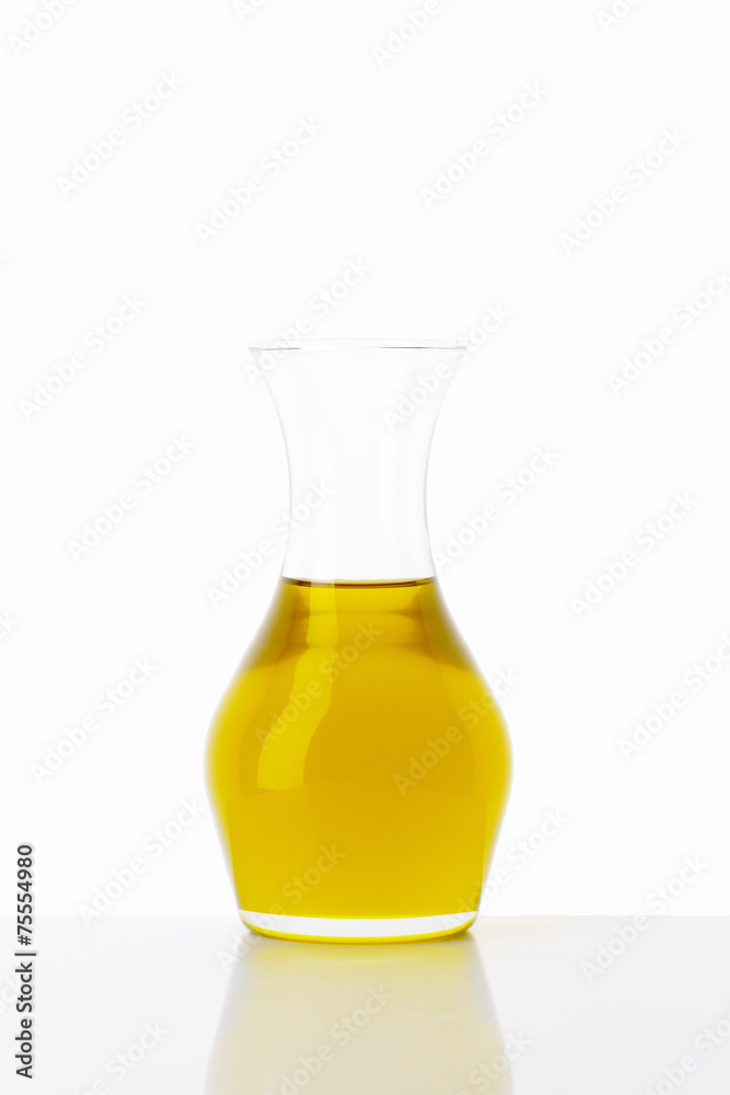 Olive oil in carafe Olive oil in carafe