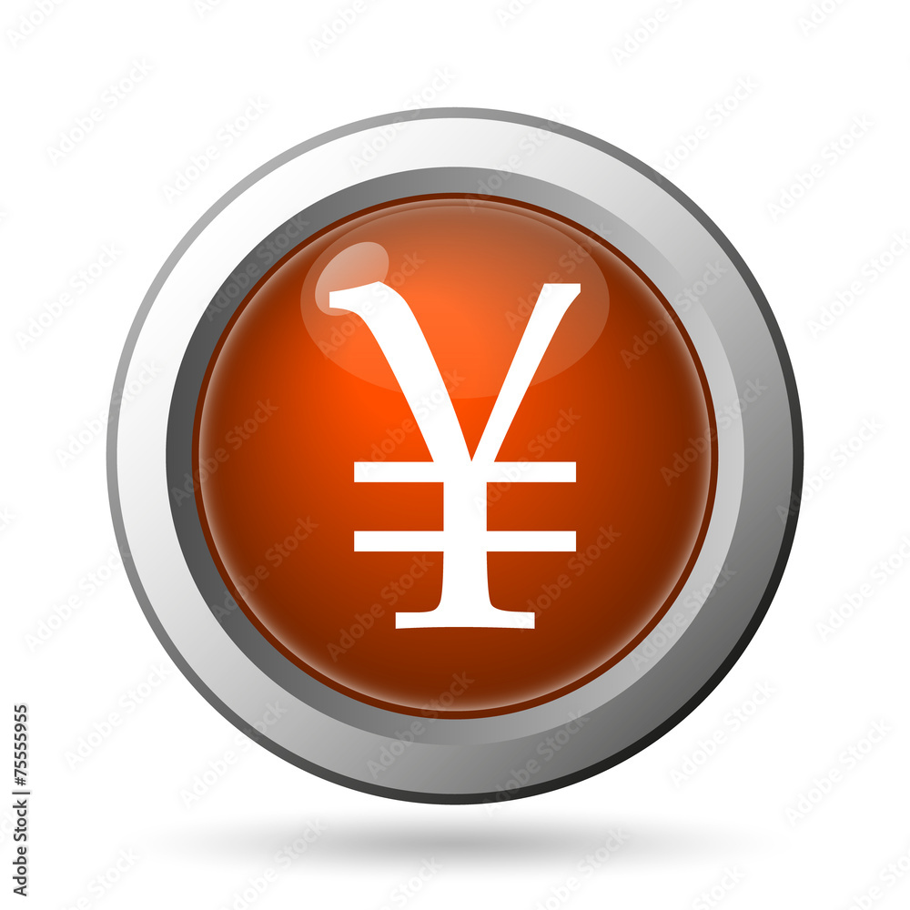 Obraz premium Yen icon