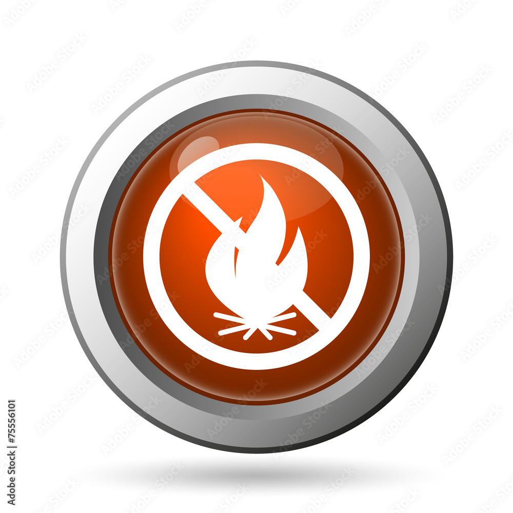 Fire forbidden icon Fire forbidden icon