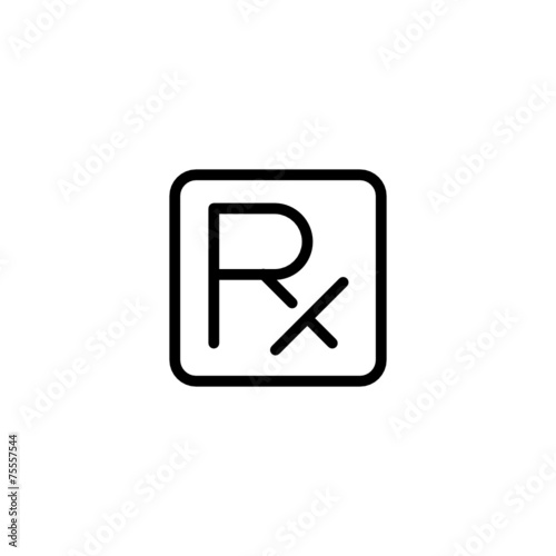  RX Trendy Thin Line Icon