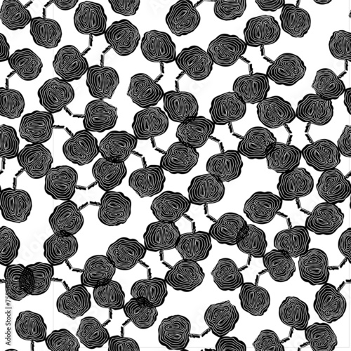 onions seamless pattern