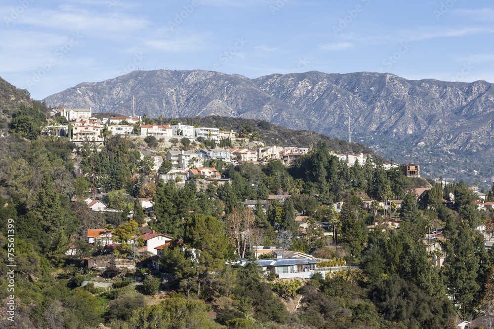 Southern California Hillside Homes