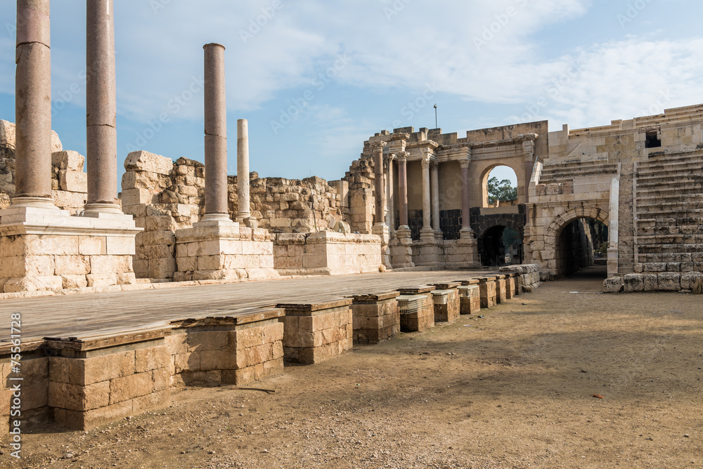 Beit She'an theater's stage
