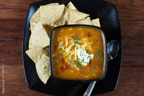Chicken Enchilada Soup