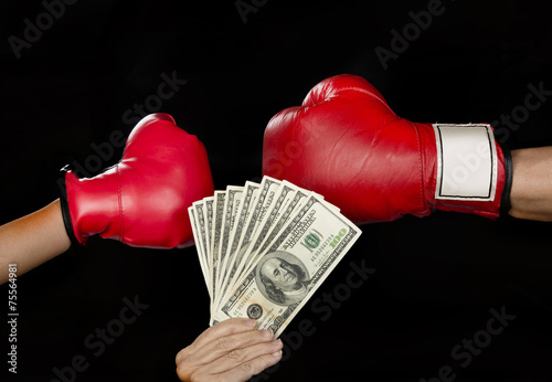 Boxing for Money. © W.Scott McGill