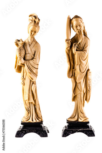 Chinese slender figurine