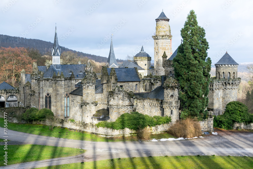 Die Löwenburg in Kassel Nordhessen