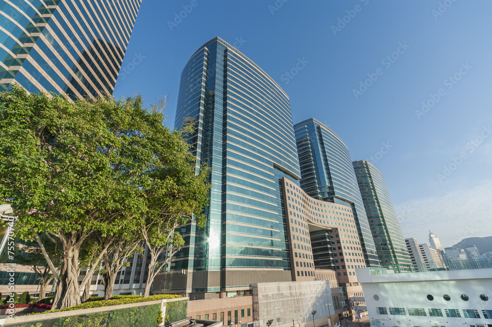 Fototapeta premium modern building in Hong Kong