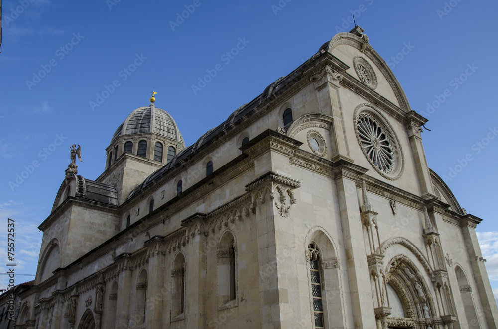 famous cathedral in sibenik