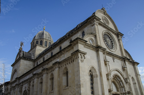 famous cathedral in sibenik