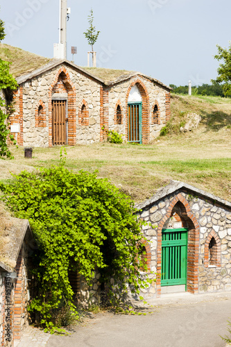 wine cellars, Vrbice, Czech Republic photo