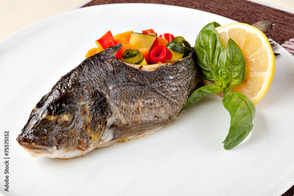 Grilled Sea Bream Grilled Sea Bream