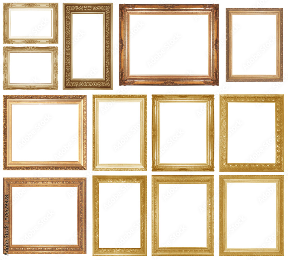 Gold picture frame Gold picture frame
