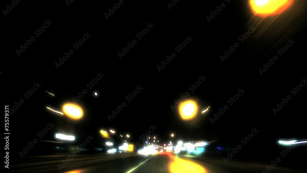Timelapse Traffic at Night 4K Timelapse Traffic at Night 4K