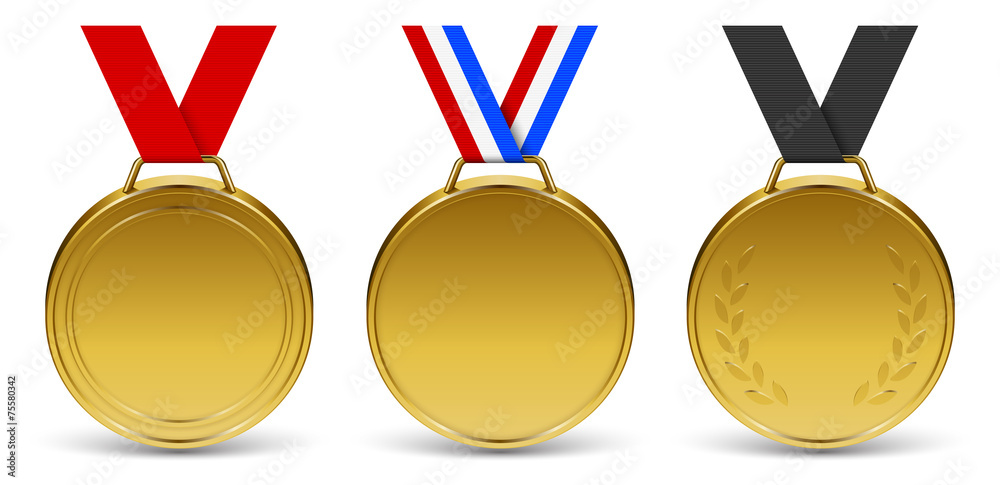 Médailles vectorielles 2