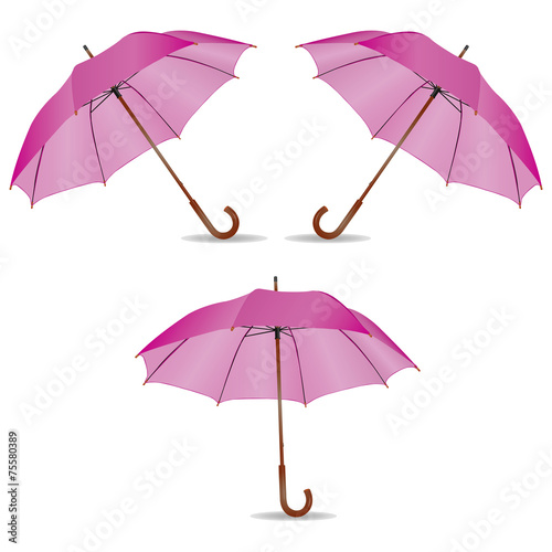 Parapluie rose