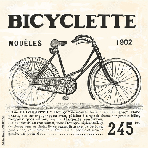 Dekoracja na wymiar  bicycle-for-girl