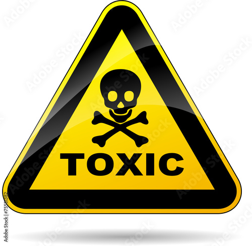 toxic sign photo
