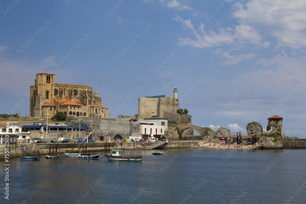 Castro Urdiales town, Spain Castro Urdiales town, Spain