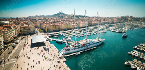 sea-port of Marseille photo
