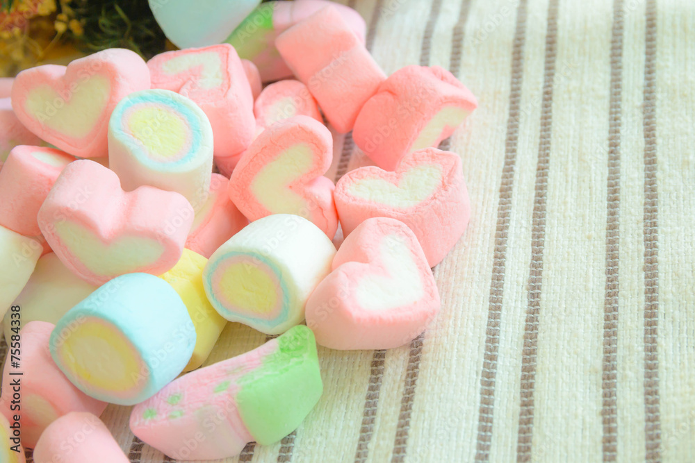 colorful marshmallow colorful marshmallow