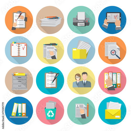 Document Icon Flat