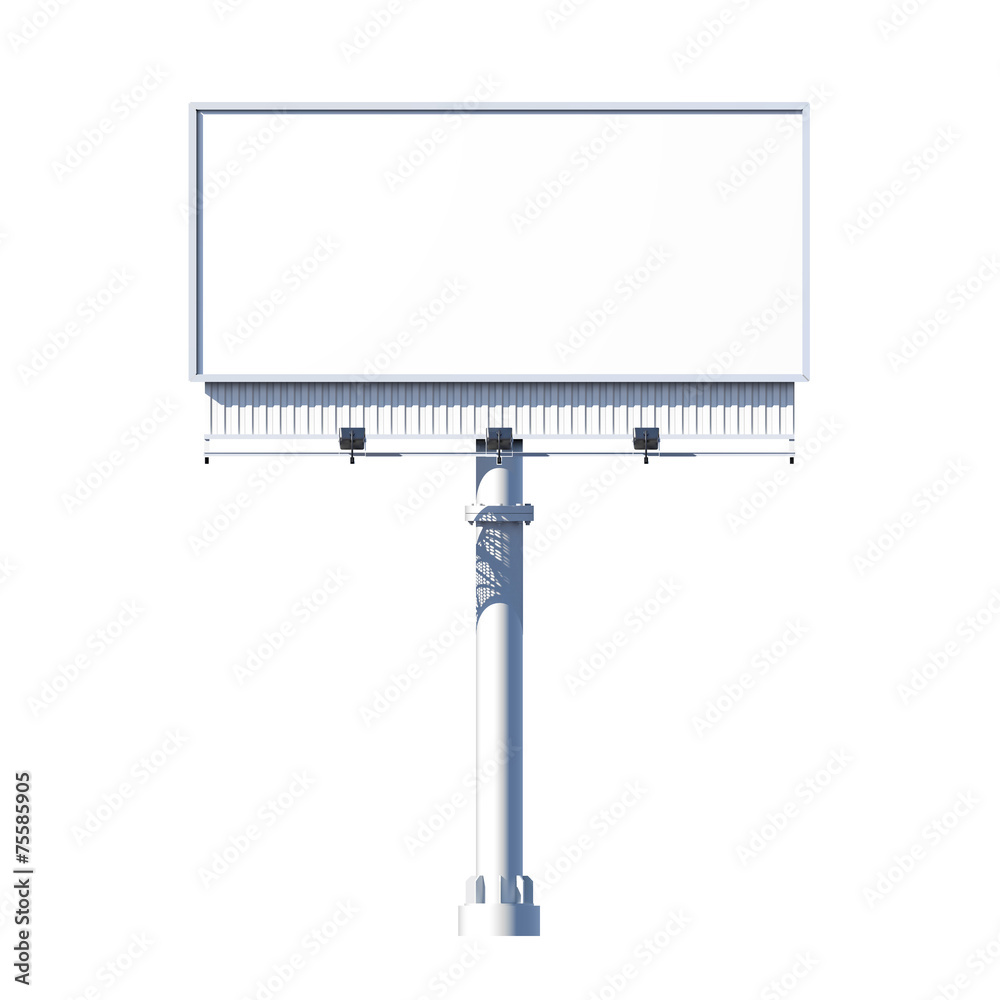 Obraz premium Outdoor Billboard Isolated