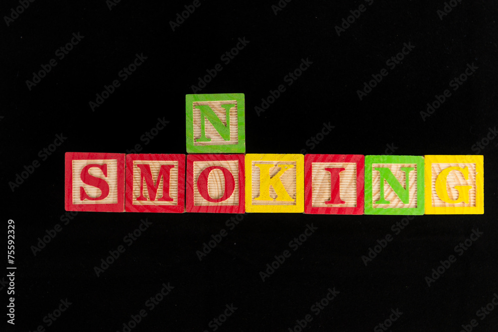 Obraz premium no smoking