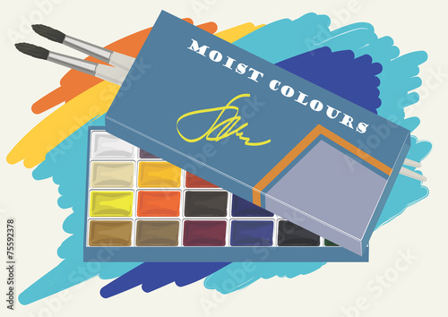 moist colours