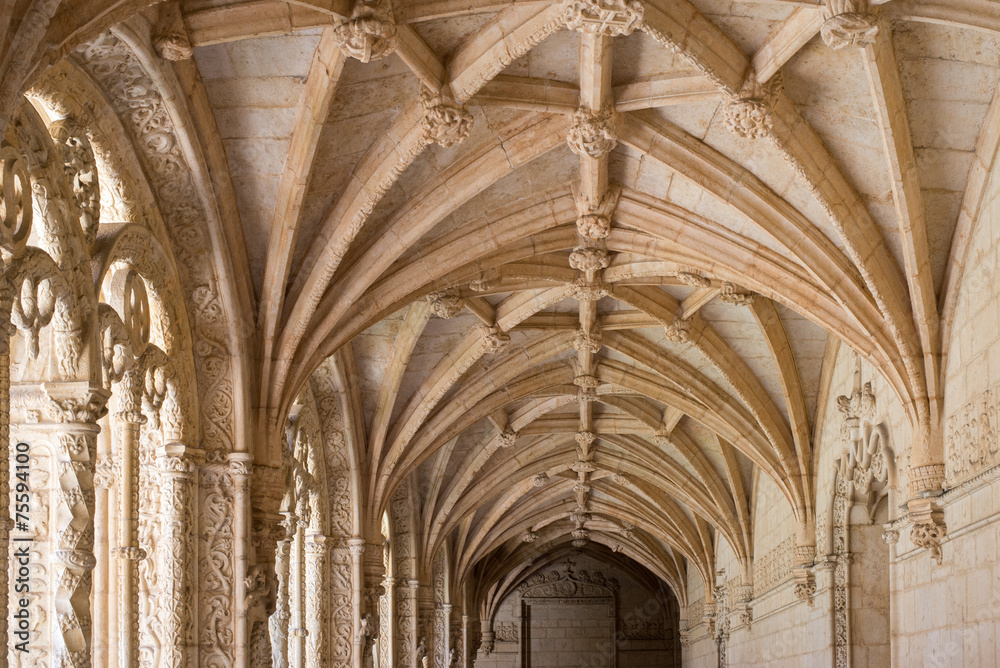 Ribbed vault of the Jerónimos Monastery
