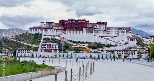 Fotografia Palata Palace at tibet of china
