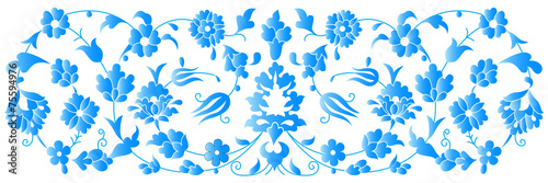 artistic ottoman pattern series fourty five