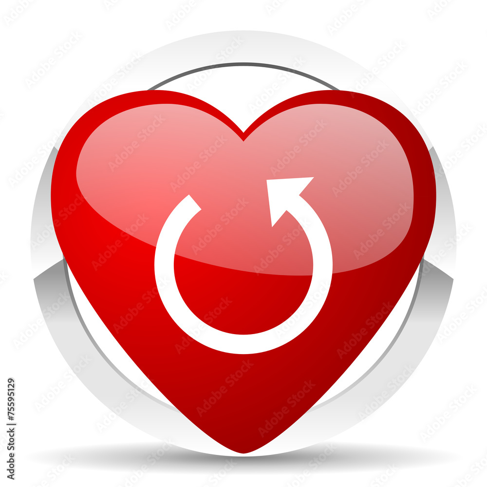 rotate valentine icon reload sign rotate valentine icon reload sign