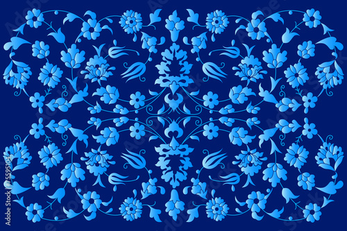 artistic ottoman pattern series fourty four