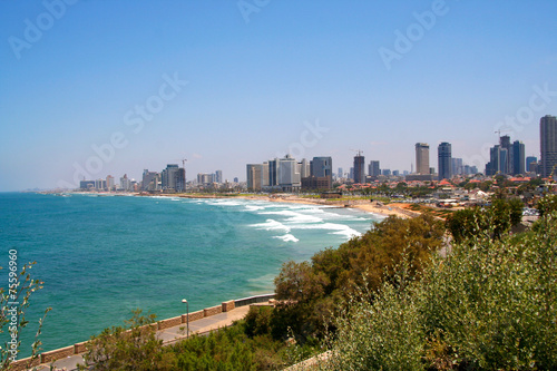 Tel Aviv seashore © anastusik