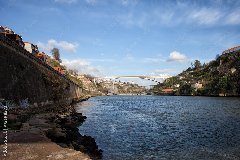 Douro river in Portugal