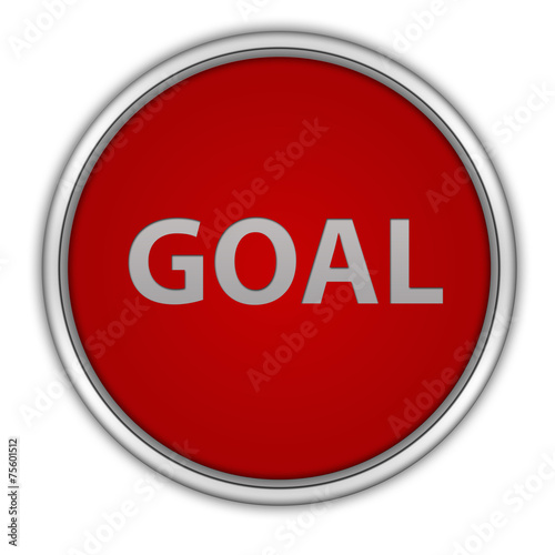 Free Download Goal circular icon on white background - GFXLoad