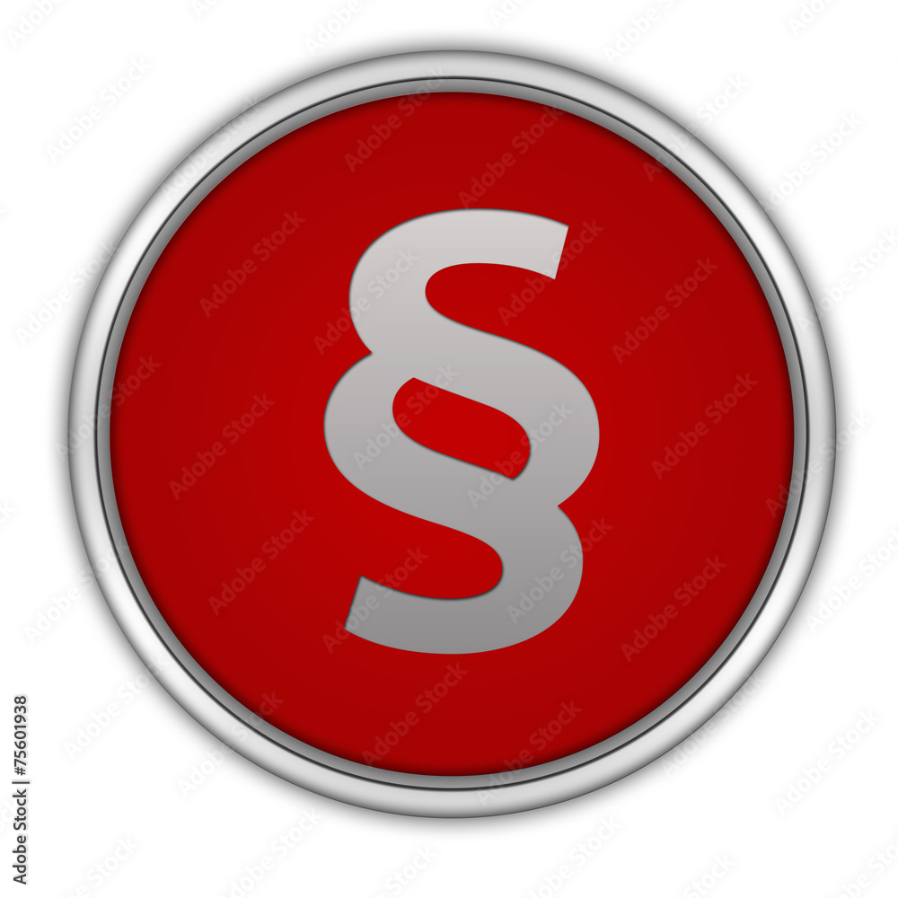 Law circular icon on white background Law circular icon on white background