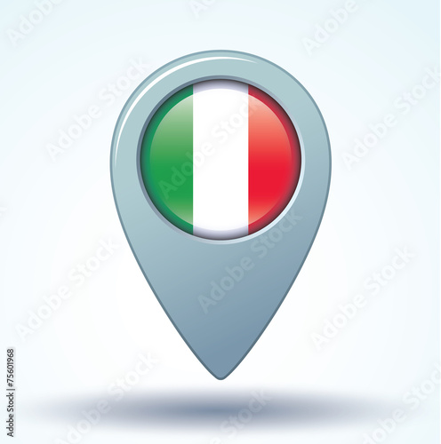 Flag set of italia, vector illustration Free Download Flag set of italia, vector illustration - GFXLoad