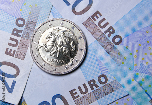 Fotografie 2 Euro coin of Lithuania