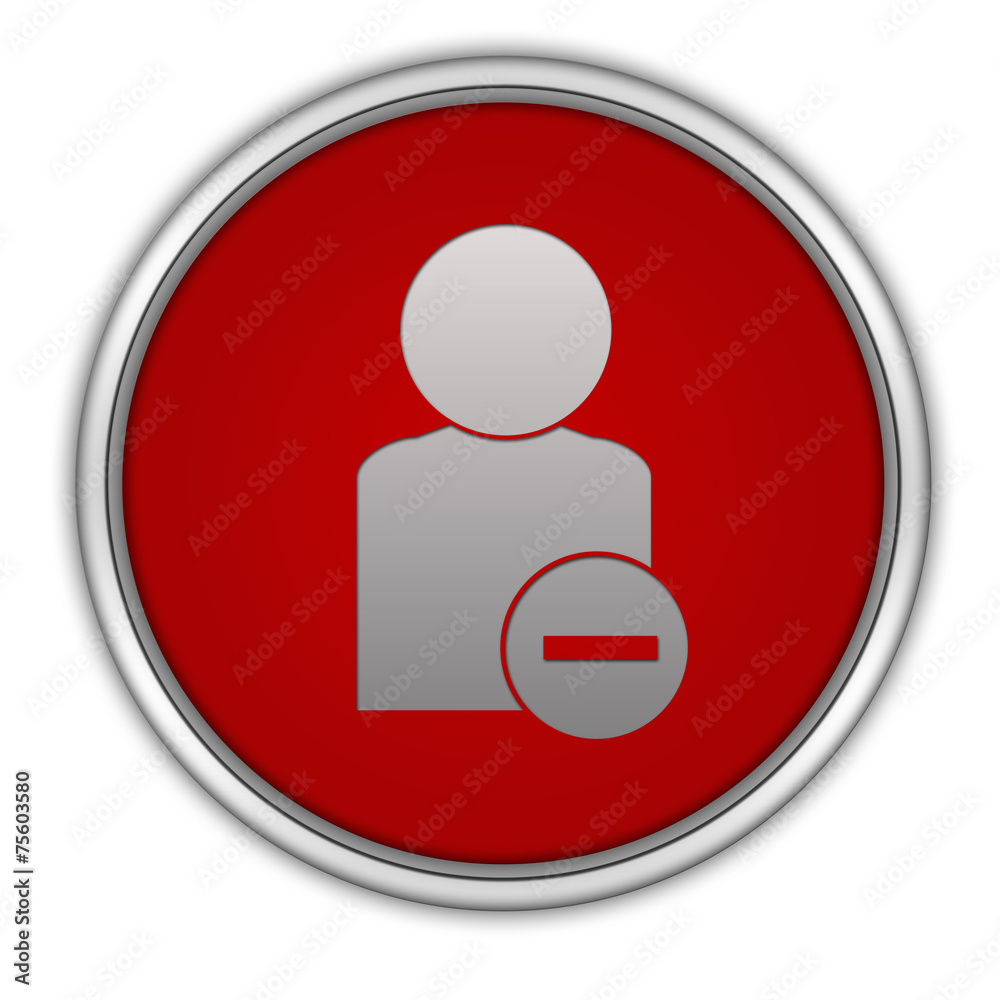Dislike circular icon on white background Dislike circular icon on white background