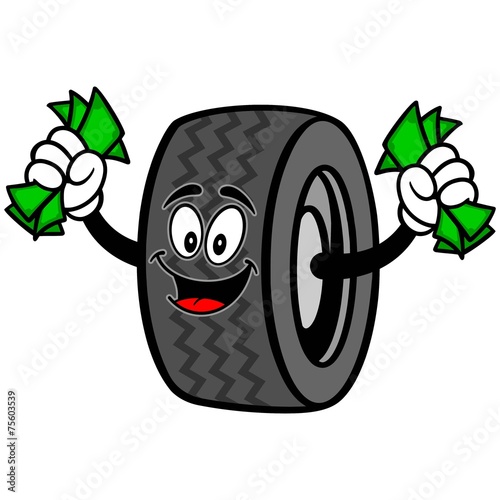 Tire with Money