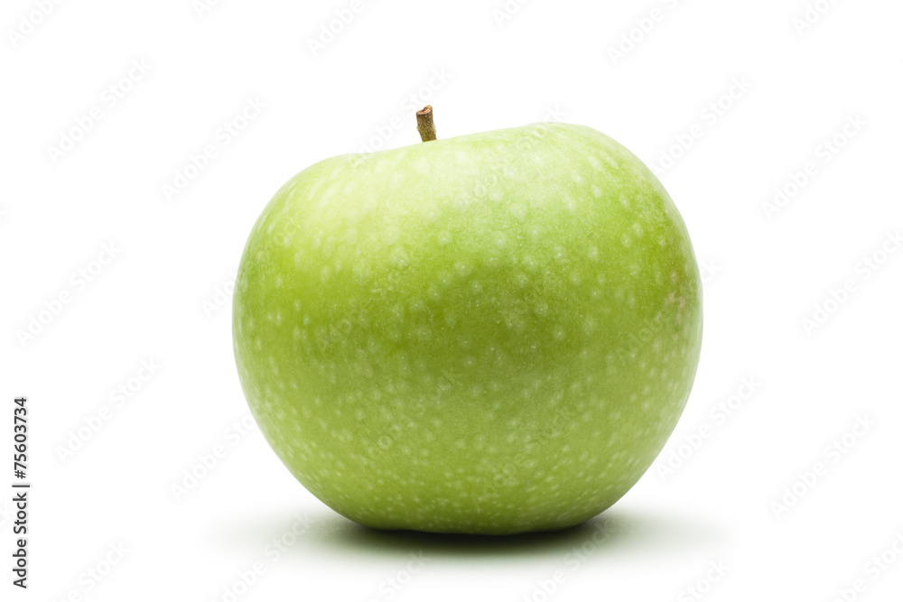 fresh green apple isolated over white background fresh green apple isolated over white background